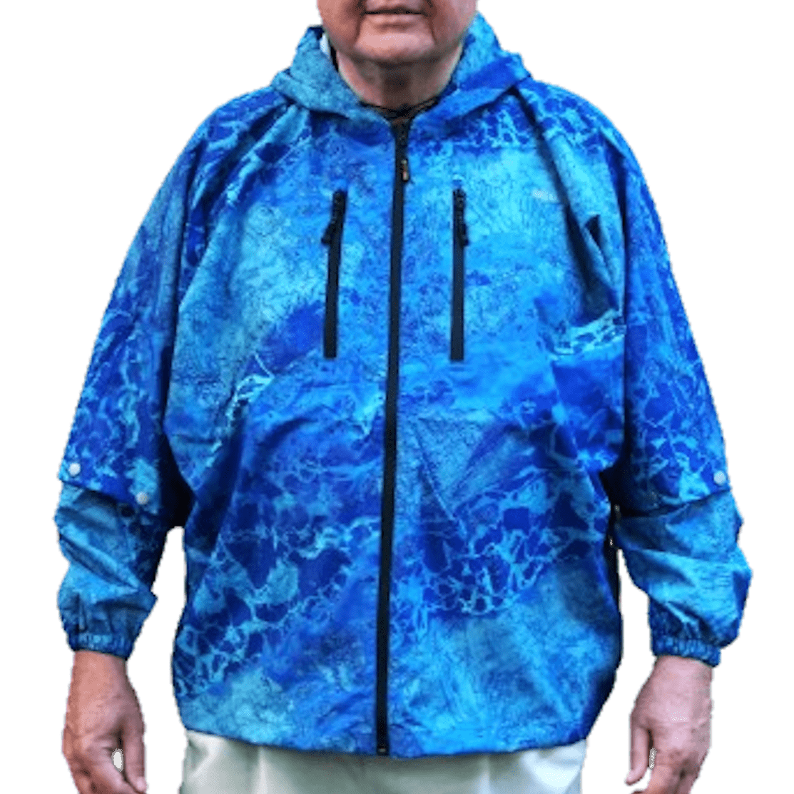 Brella Blue Unisex Rain Jacket by BRELLA