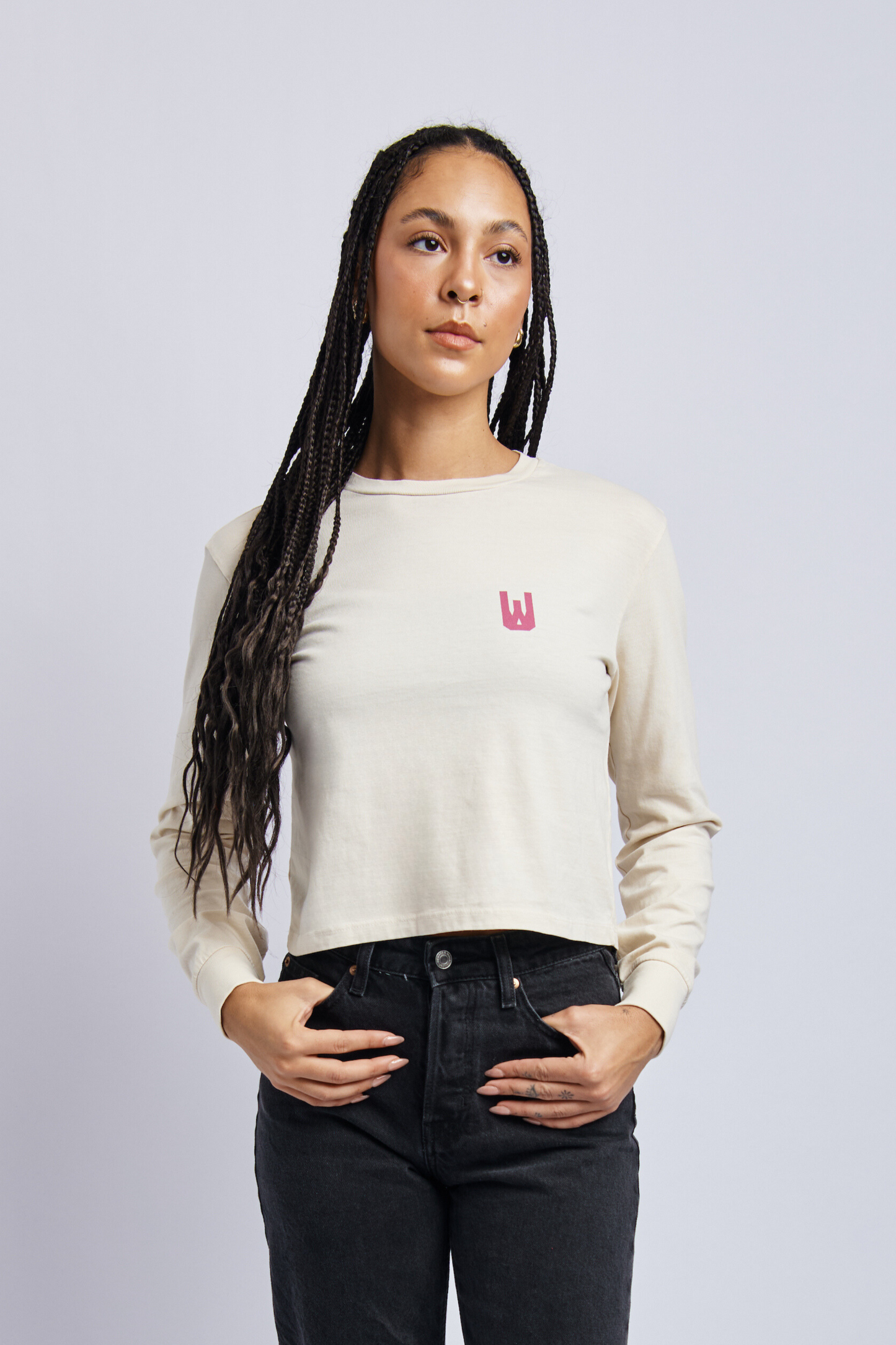 Radiate Love Midweight Standard Long Sleeve, Cosmic Sand by URTHWEAR