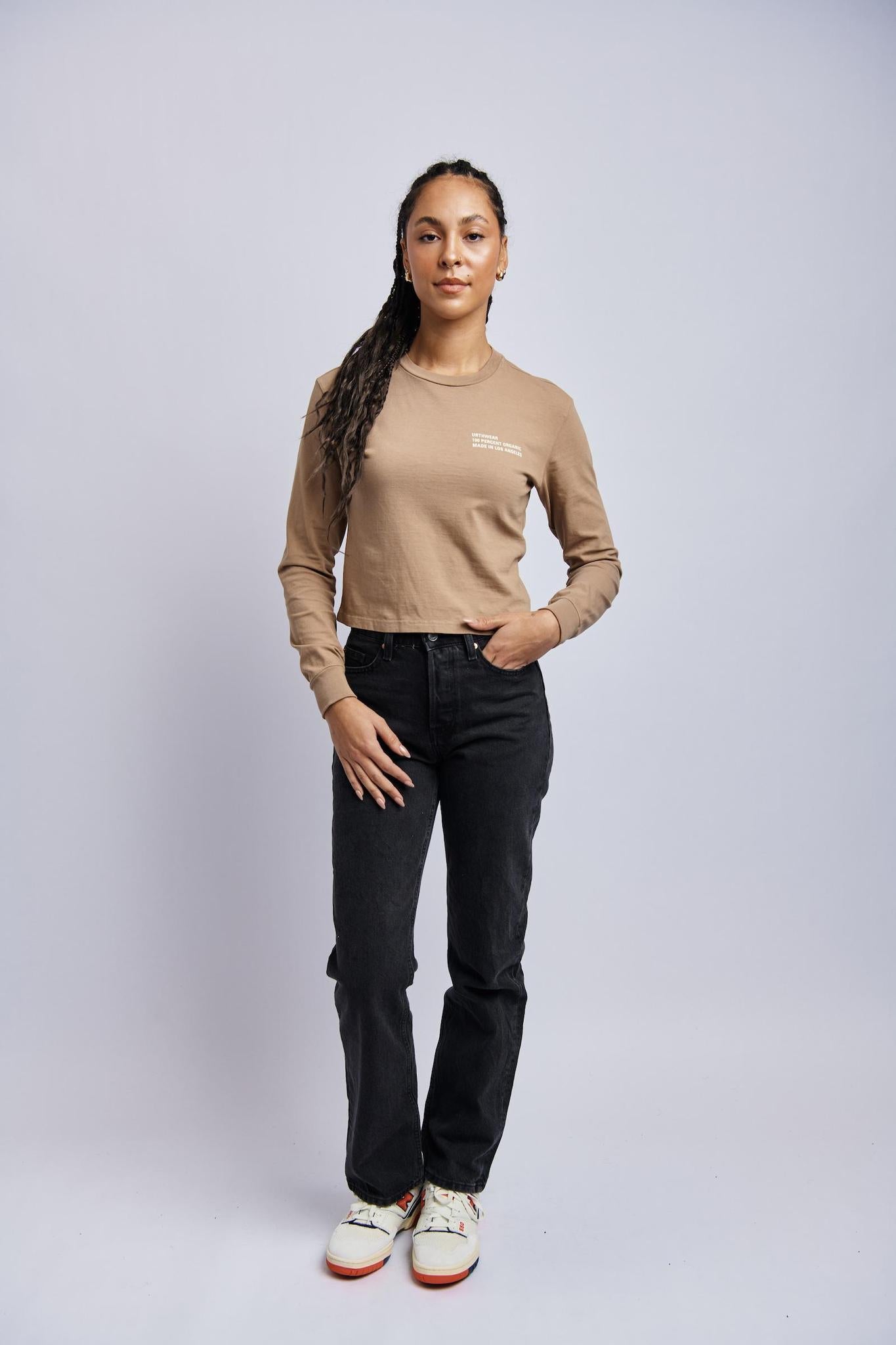 Origins Midweight Standard Long Sleeve, Desert Clay by URTHWEAR