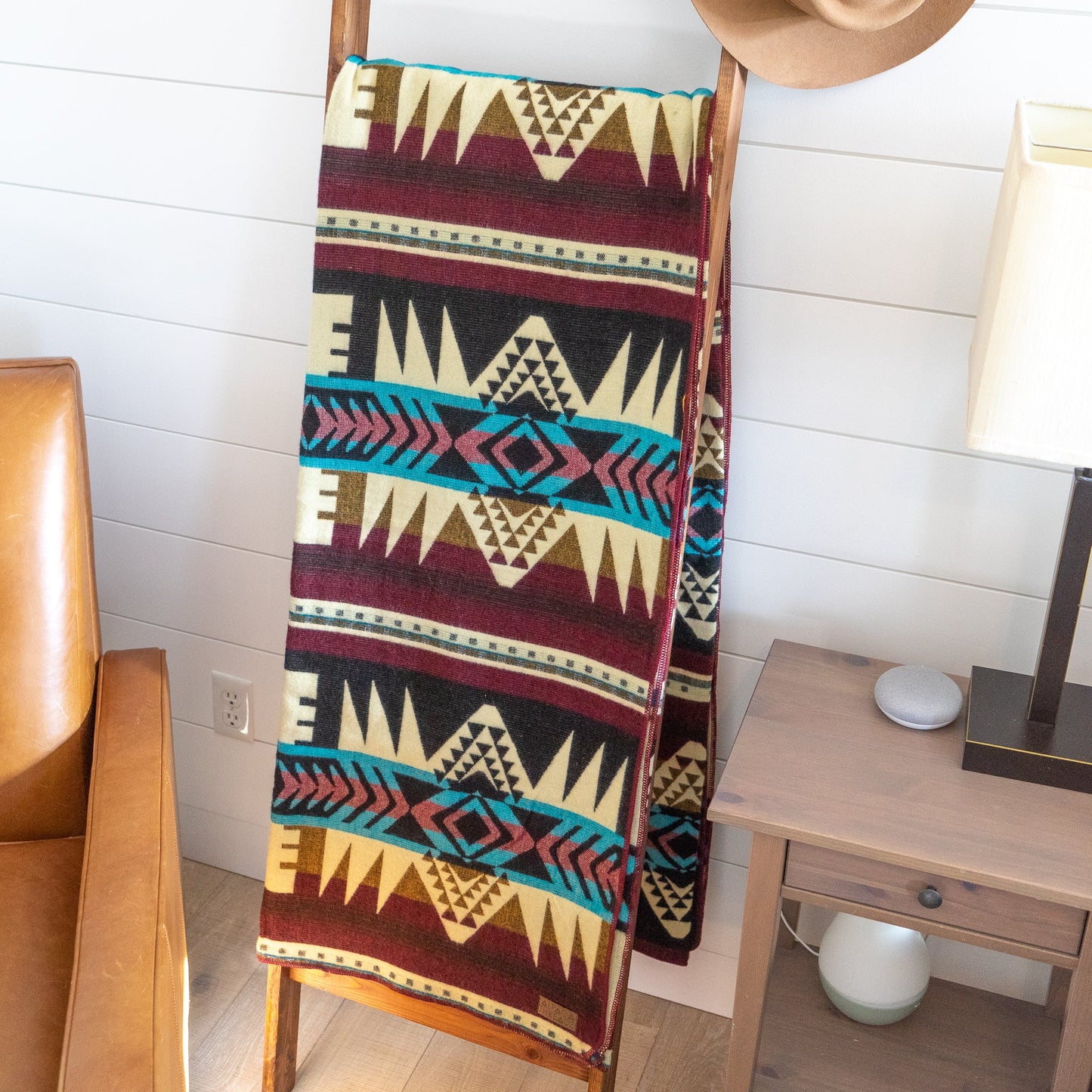 Andean Alpaca Wool Blanket - Southwest