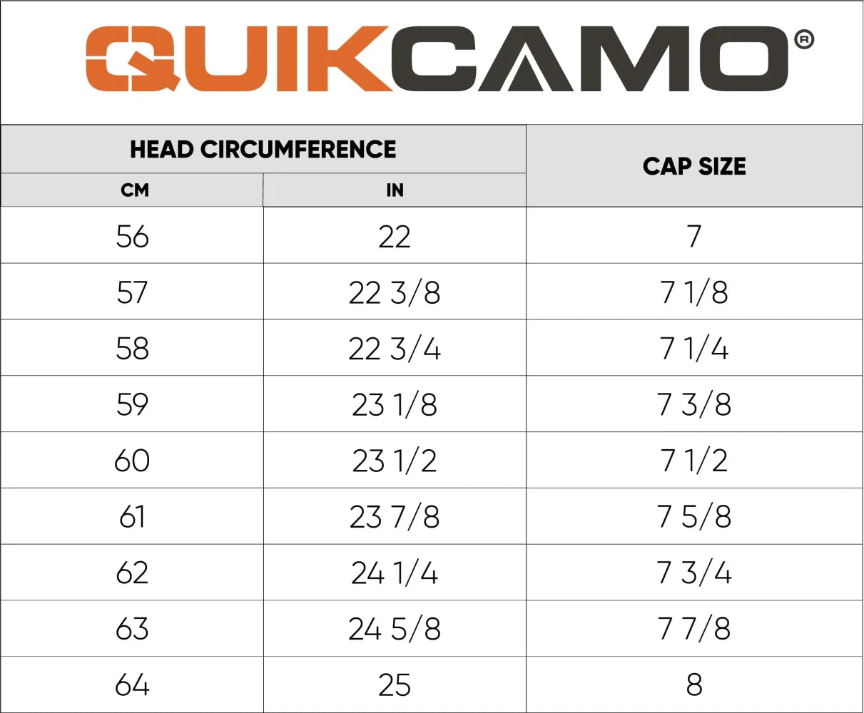 2-in-1 REAR Face Mask and Camo Hat (Fitted) - Front Mask