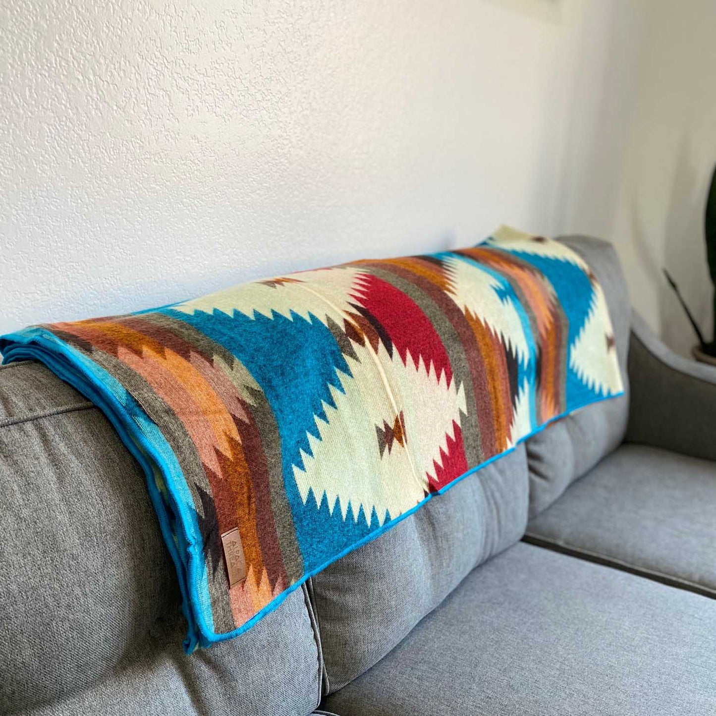 Andean Alpaca Wool Blanket - Boho