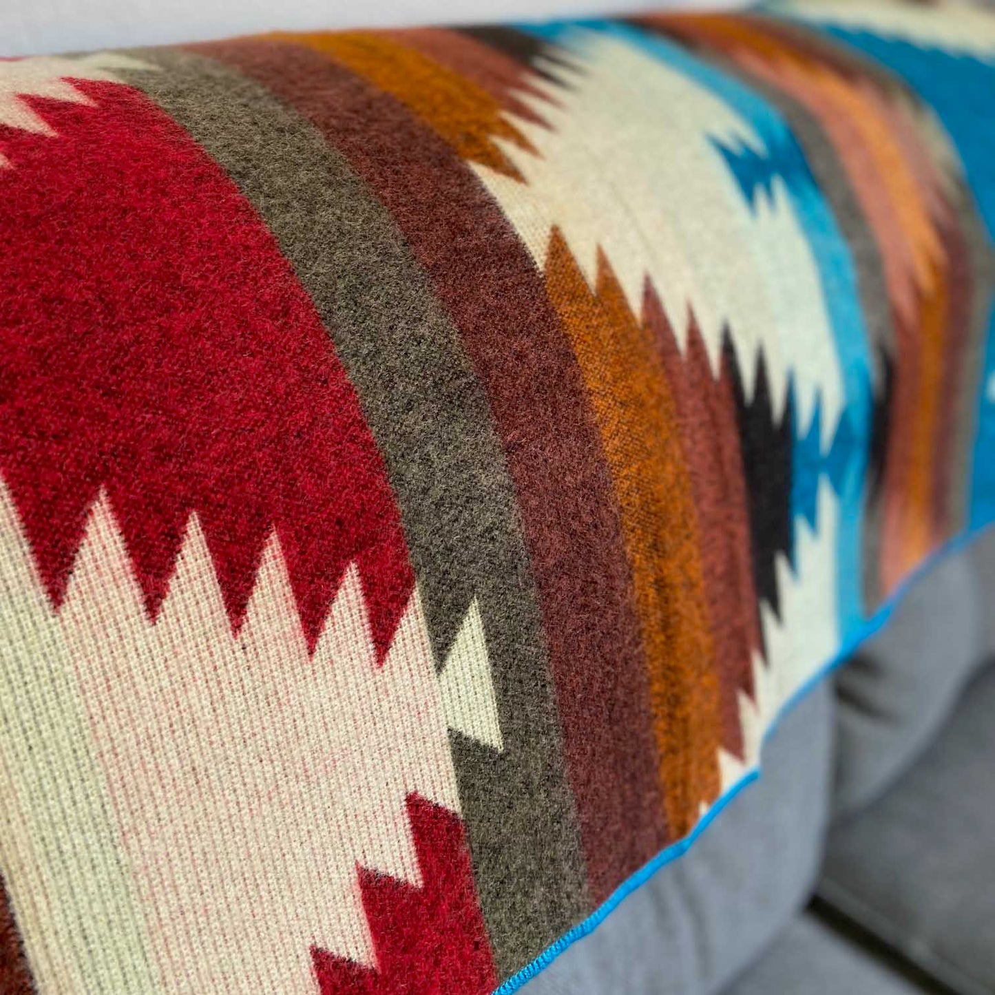 Andean Alpaca Wool Blanket - Boho