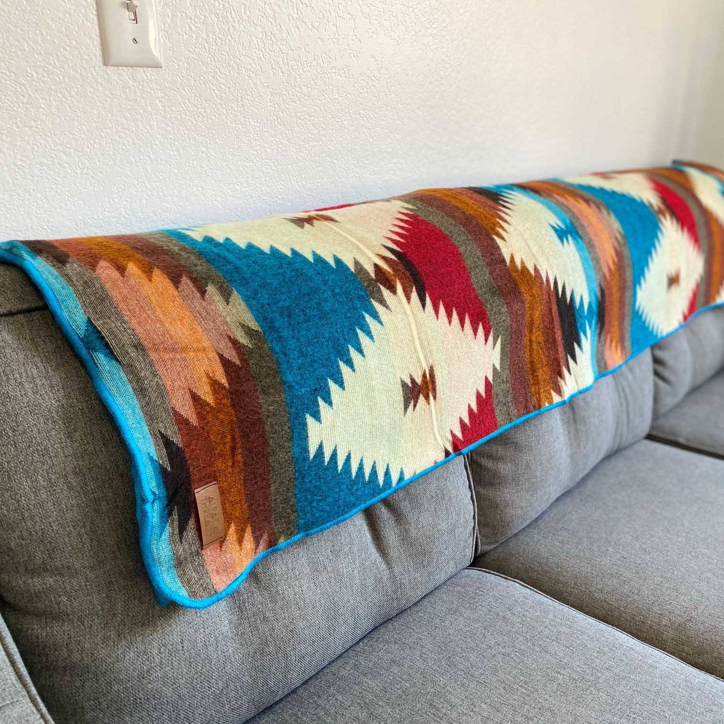 Andean Alpaca Wool Blanket - Boho