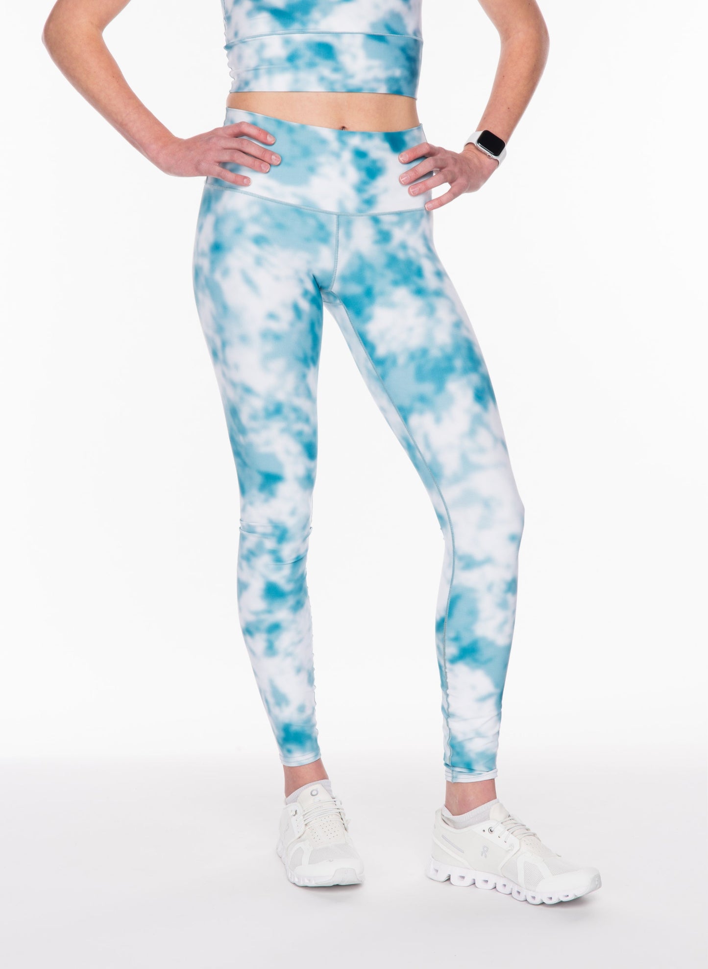 Spring Fog Yoga Pants by Colorado Threads Clothing