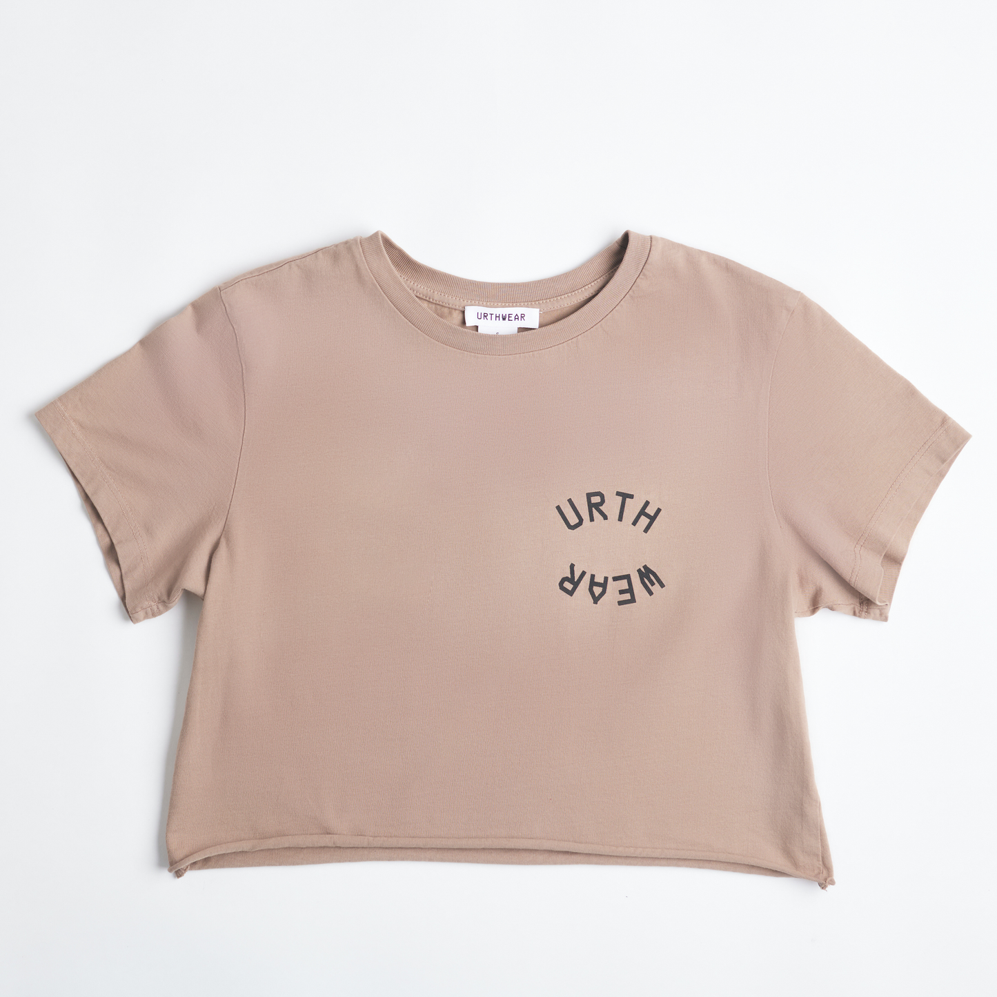 Terra Sol Luna Midweight Cropped Tee, Desert Clay by URTHWEAR