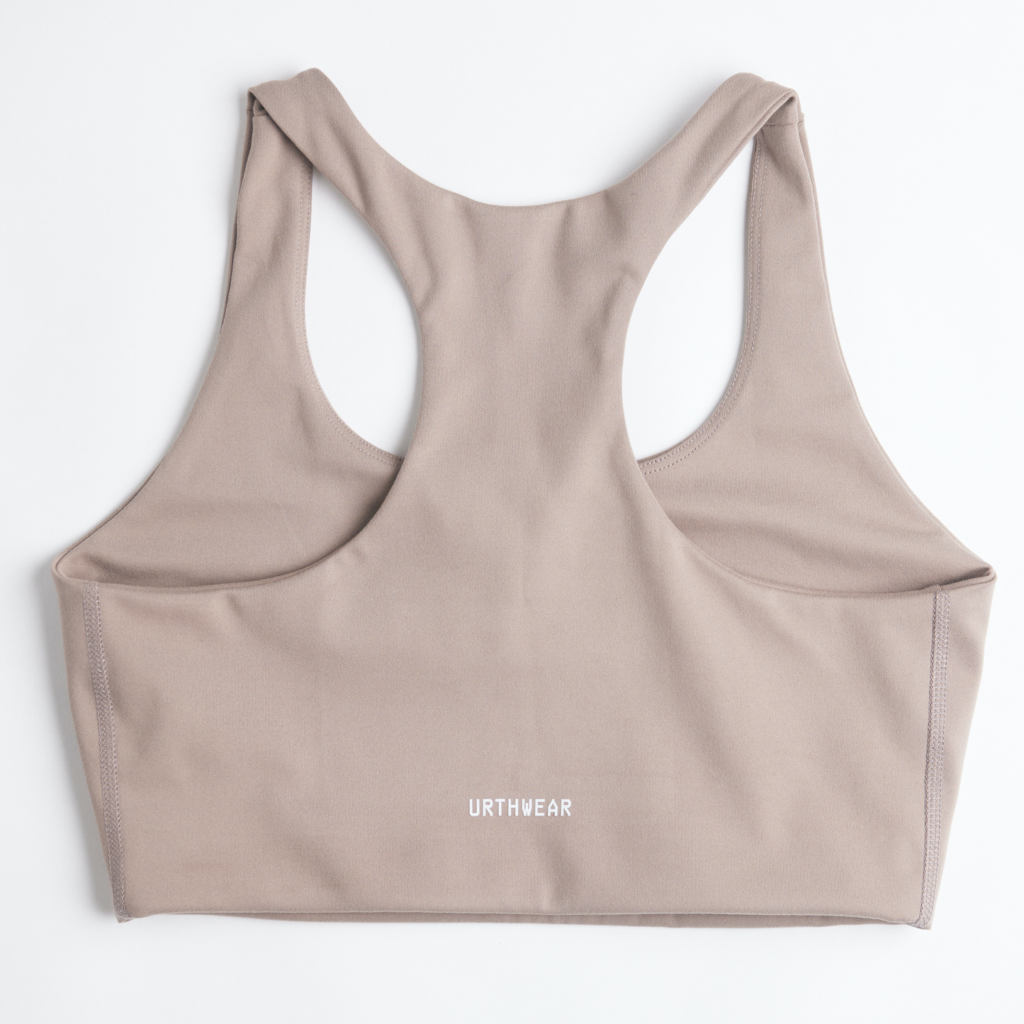 Ecomoss Low Neck Racerback Bra, Desert Clay by URTHWEAR