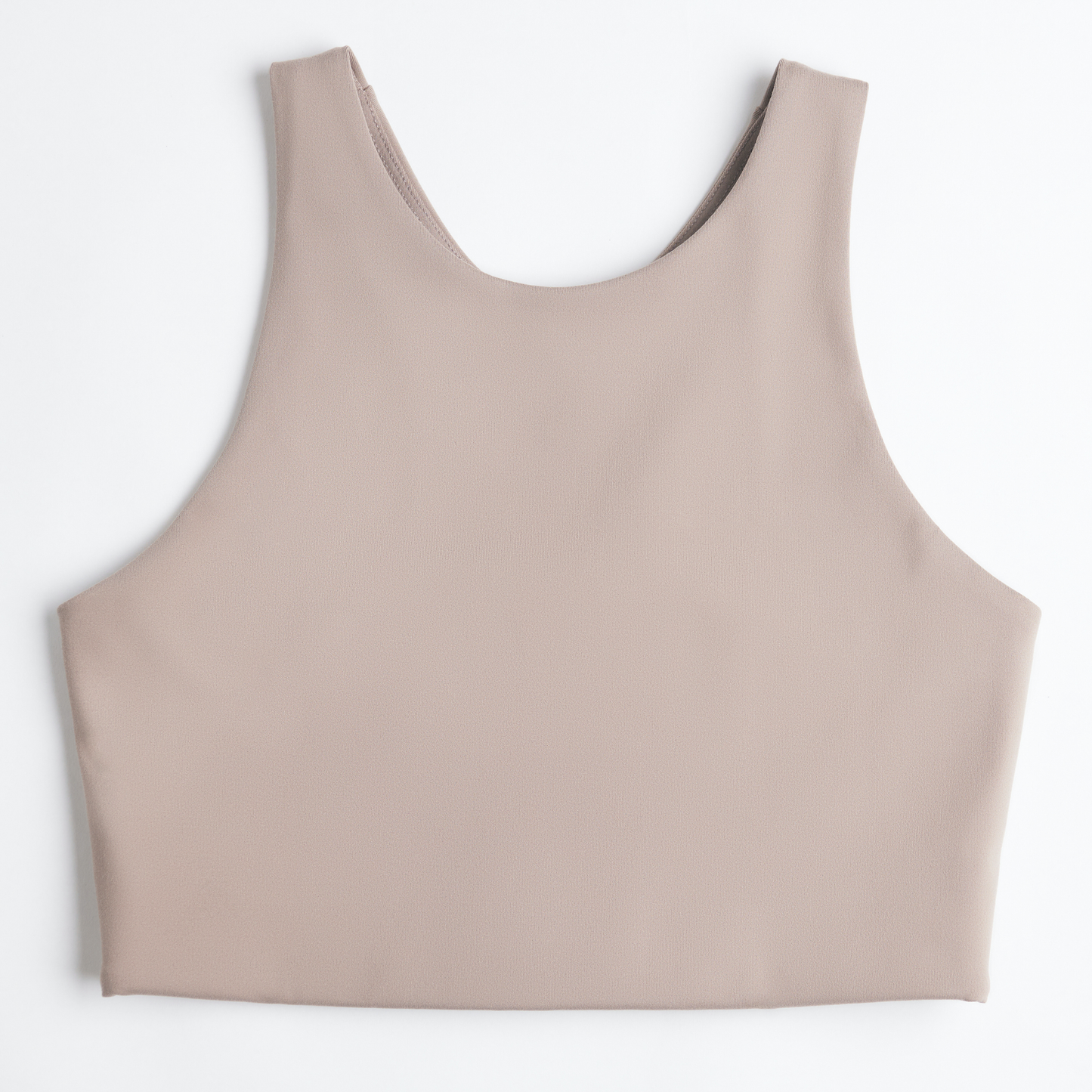 Ecomoss High Neck Racerback Bra, Desert Clay by URTHWEAR