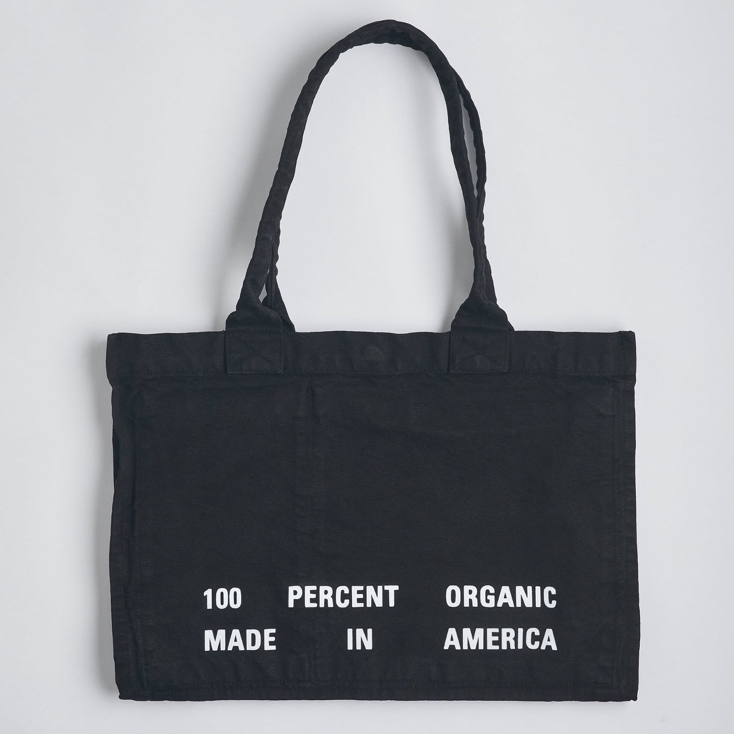 Logo Heavyweight Tote Bag, Phantom Black by URTHWEAR
