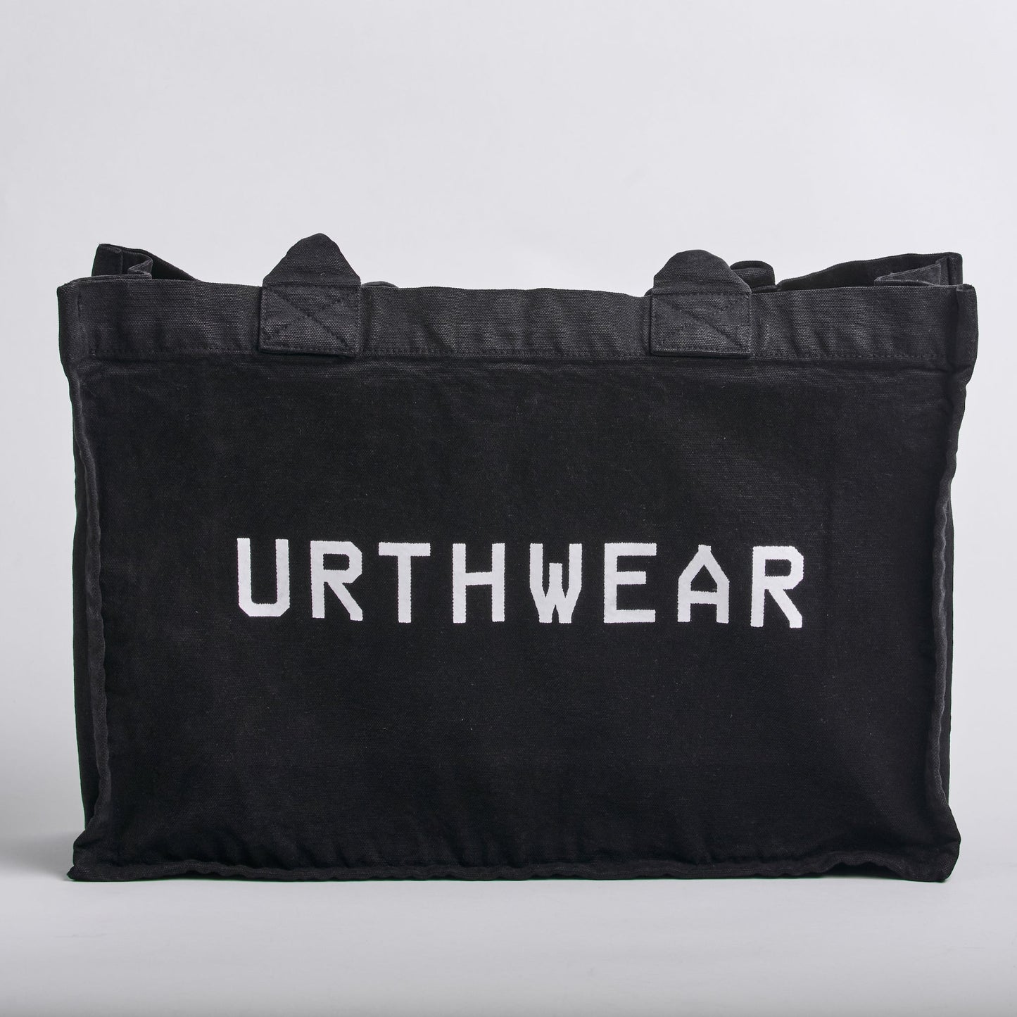 Logo Heavyweight Tote Bag, Phantom Black by URTHWEAR
