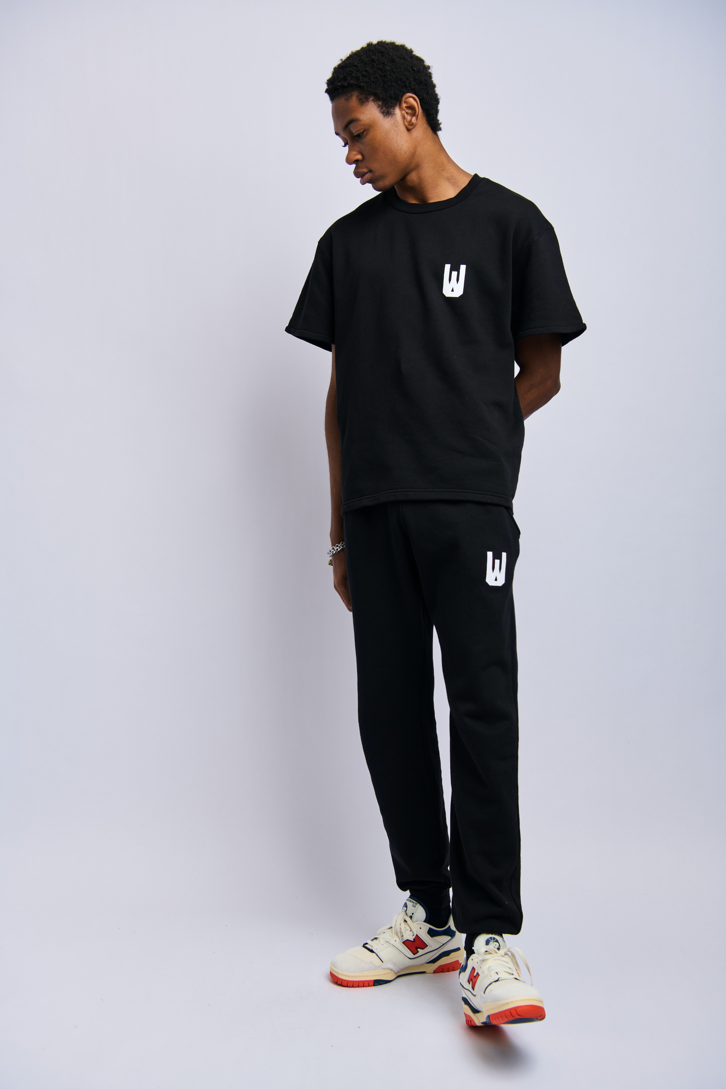 Creative Department Cloudfleece Oversized Tee, Super Black by URTHWEAR