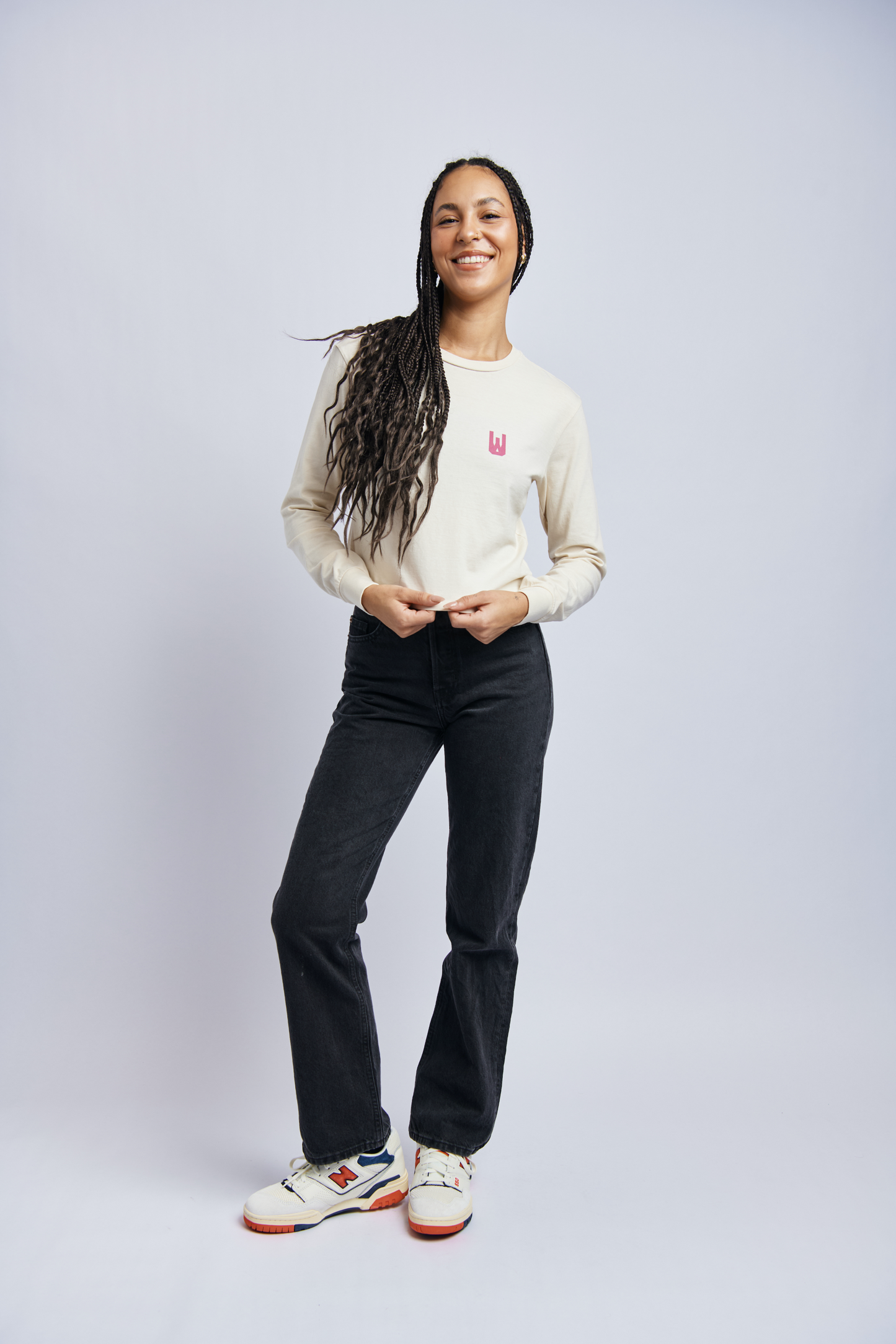 Radiate Love Midweight Standard Long Sleeve, Cosmic Sand by URTHWEAR