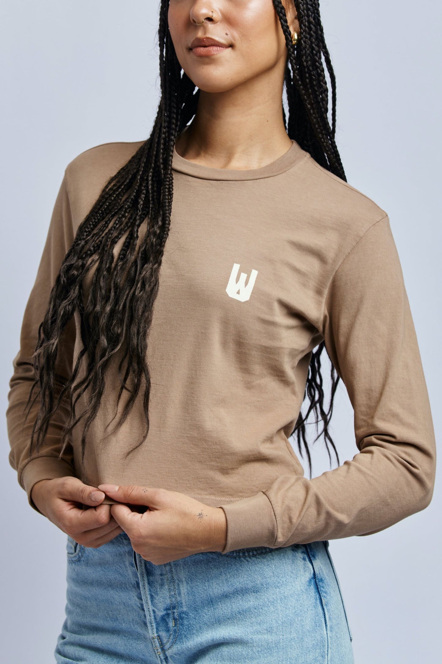 Down To Urth Midweight Standard Long Sleeve, Desert Clay by URTHWEAR
