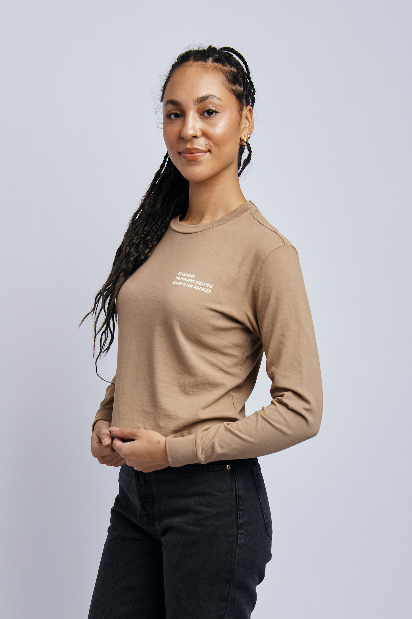 Origins Midweight Standard Long Sleeve, Desert Clay by URTHWEAR