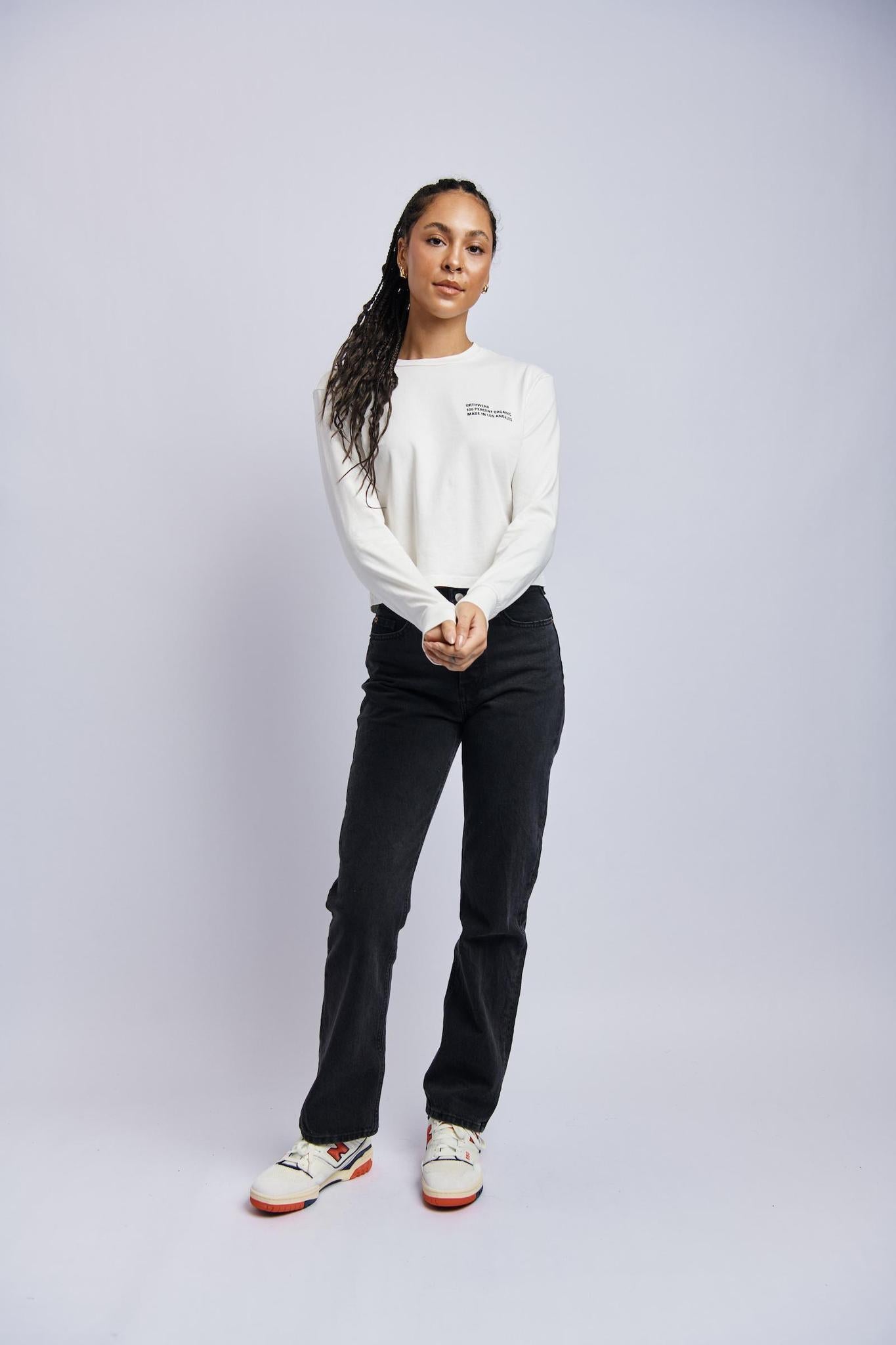 Origins Midweight Standard Long Sleeve, Lunar White by URTHWEAR