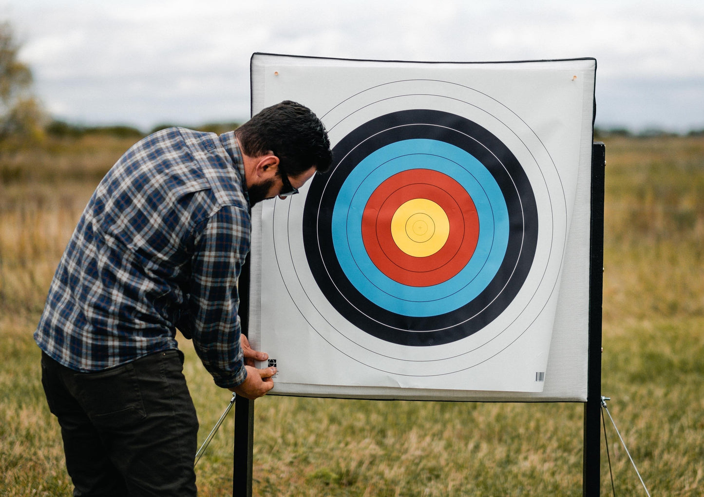 Bulldog Targets Archery Target NEW PLUS Series Bulldog RangeDog PLUS Archery Target With Outdoor Stand