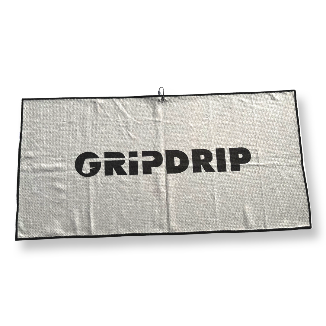 Par 4 Towel- Grey by GripDrip