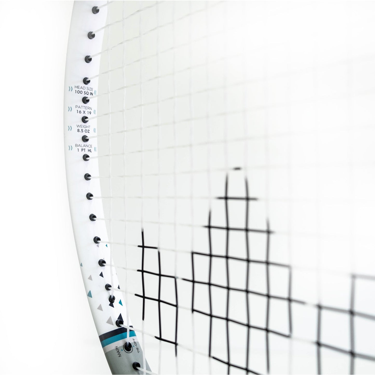 Diadem Rise 25 Grey Junior Racket by Diadem Sports