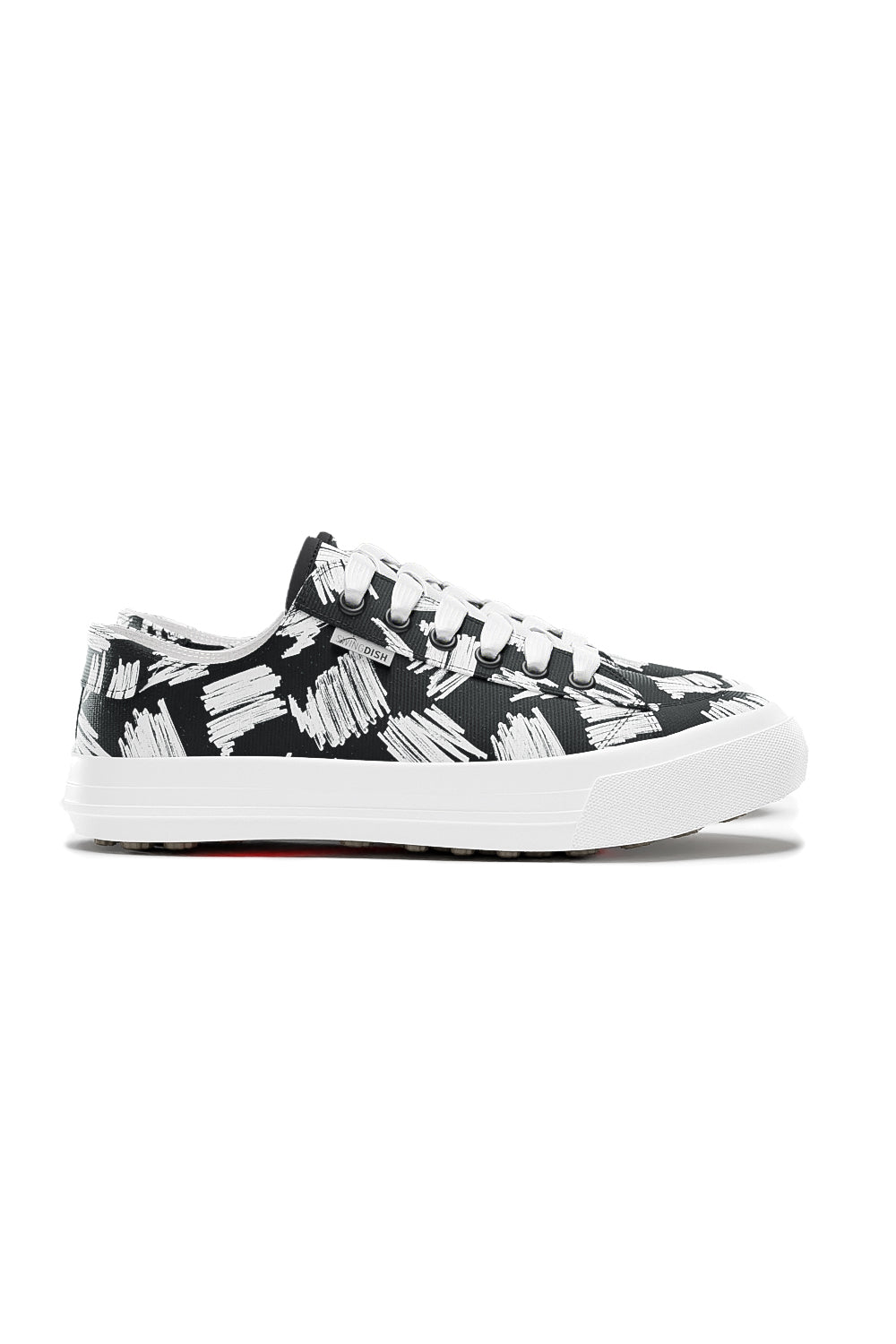 Spikeless Scribble Canvas Traveler Shoe by SwingDish