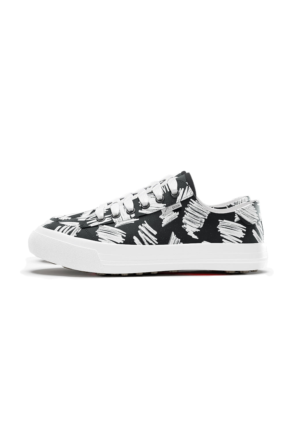 Spikeless Scribble Canvas Traveler Shoe by SwingDish
