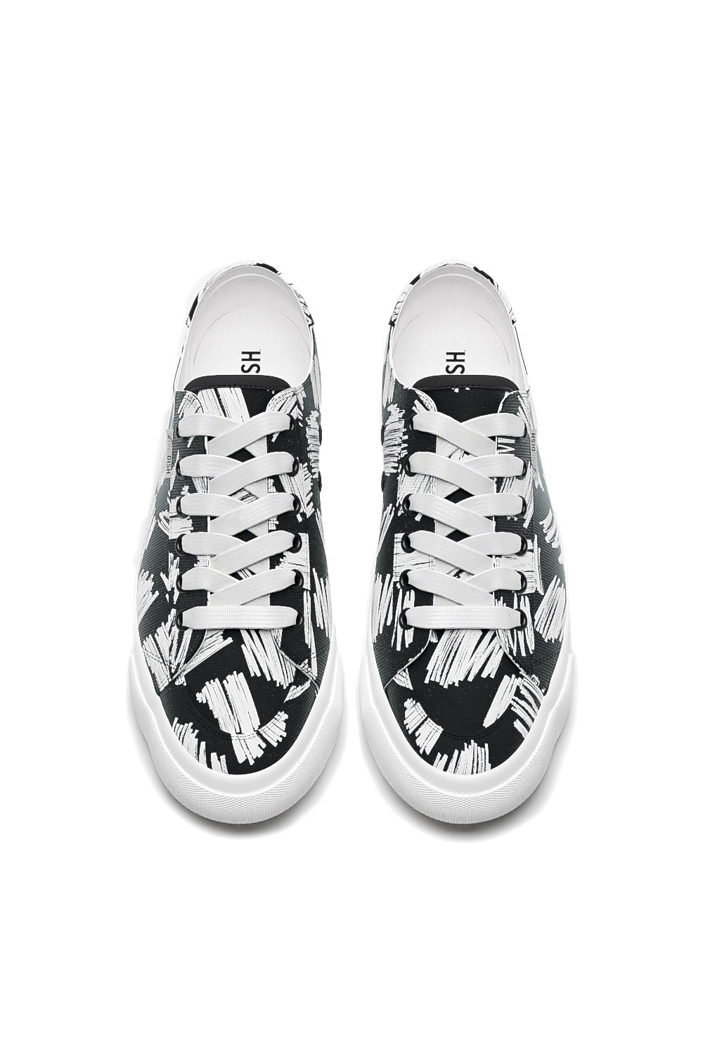 Spikeless Scribble Canvas Traveler Shoe by SwingDish