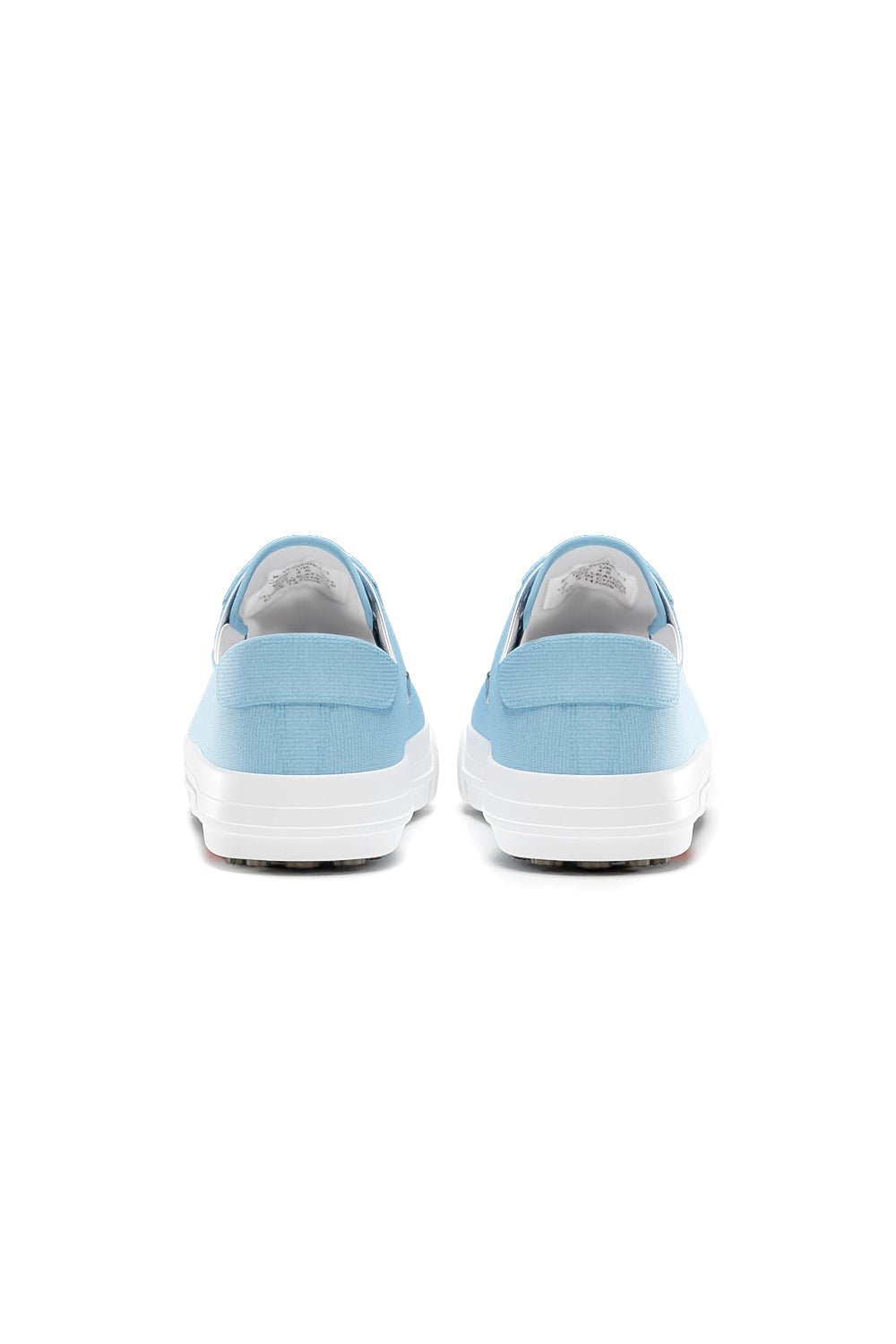 Spikeless Sky Blue Canvas Traveler Shoe by SwingDish