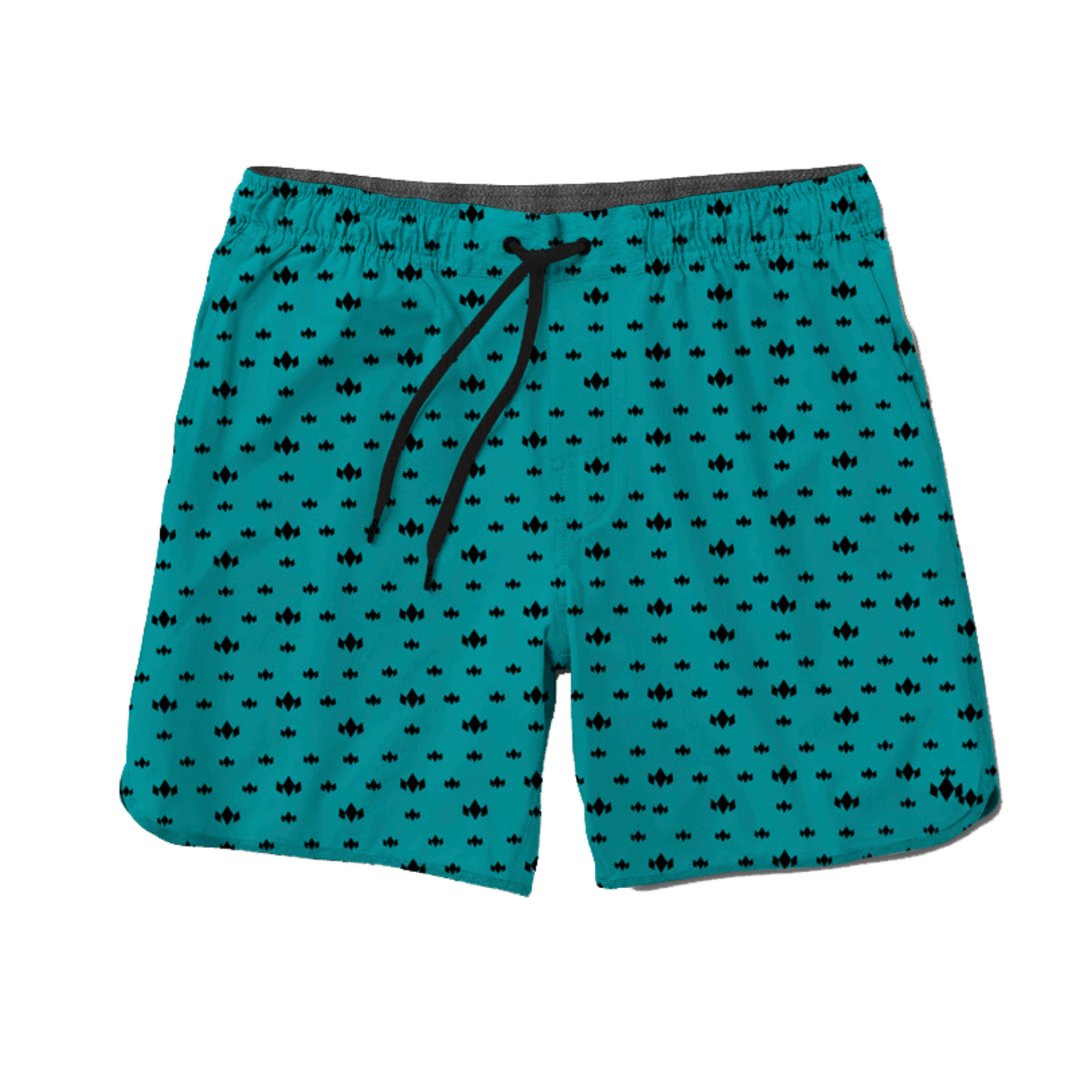 SCALES Men's Print Volley Shorts by Diadem Sports