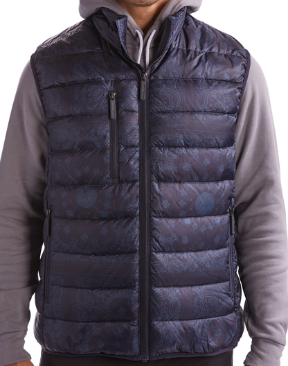 Golf Bandana Men's Packable Puffer Vest