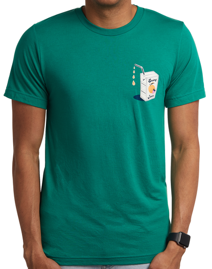 Golf Juice Box Chest Unisex T-Shirt