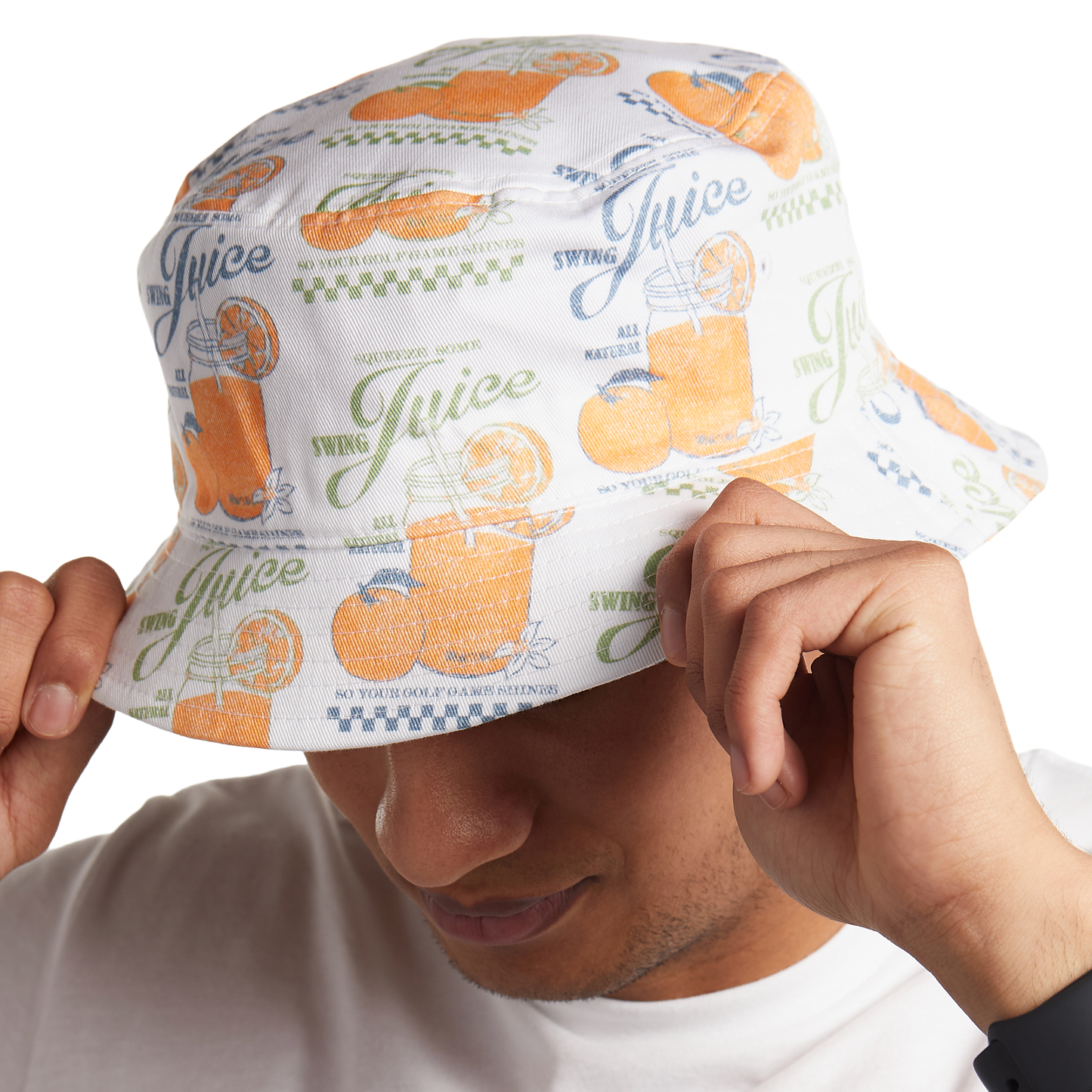 Golf All Natural Bucket Hat White