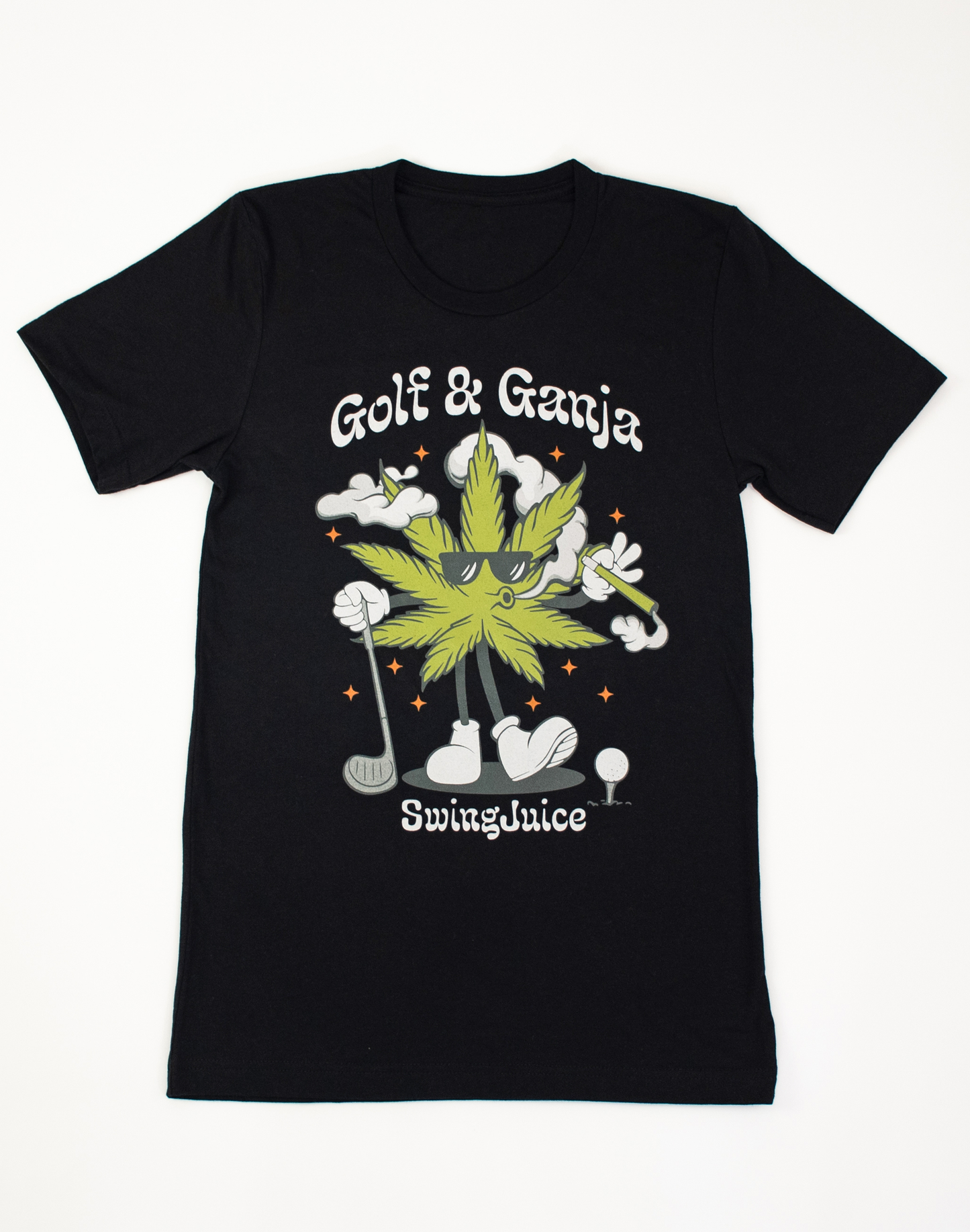 Golf & Ganja Multi Unisex T-Shirt