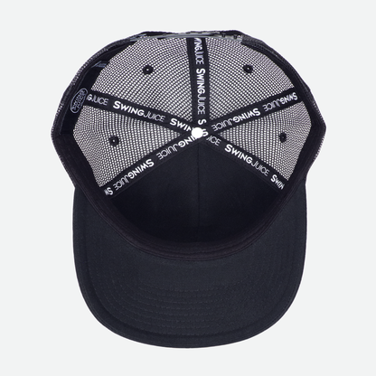 Golf & Ganja Unisex Trucker Hat Multi Black