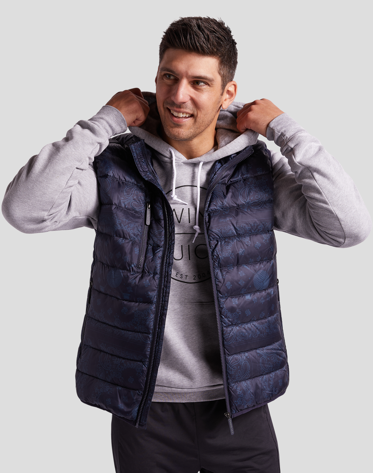 Golf Bandana Men's Packable Puffer Vest