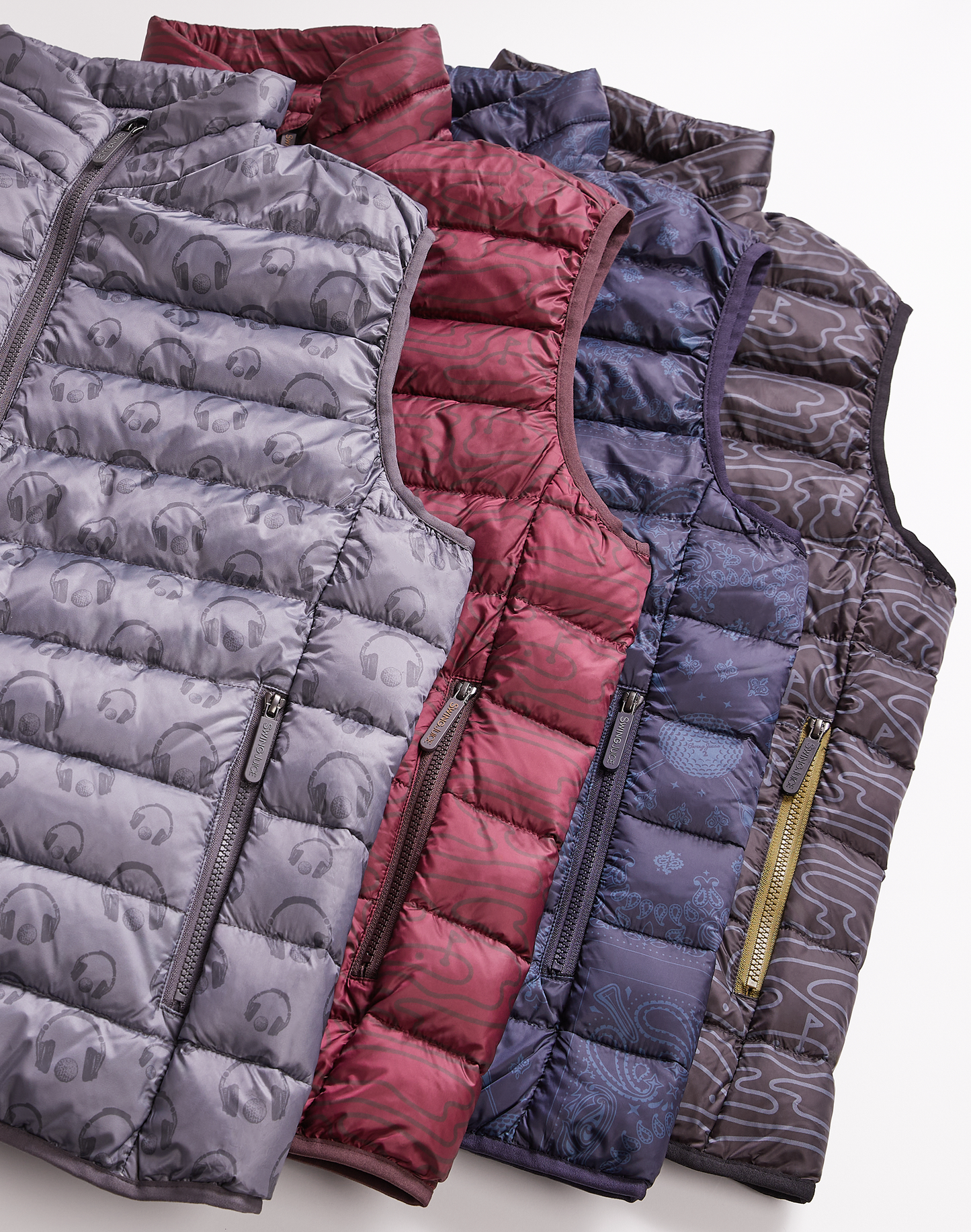 Golf & Hip Hop Men's Packable Puffer Vest