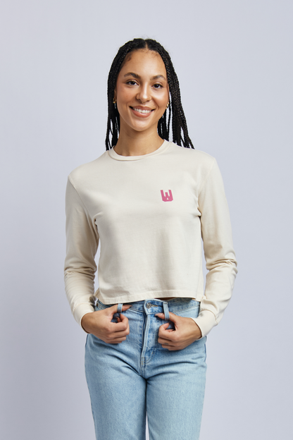 Down To Urth Midweight Standard Long Sleeve, Cosmic Sand by URTHWEAR