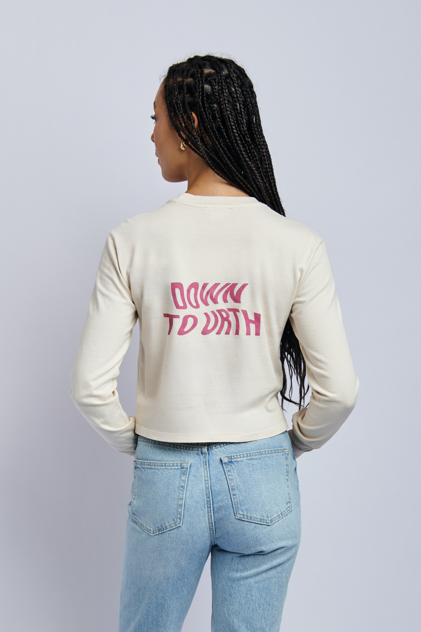 Down To Urth Midweight Standard Long Sleeve, Cosmic Sand by URTHWEAR