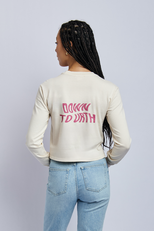 Down To Urth Midweight Standard Long Sleeve, Cosmic Sand by URTHWEAR