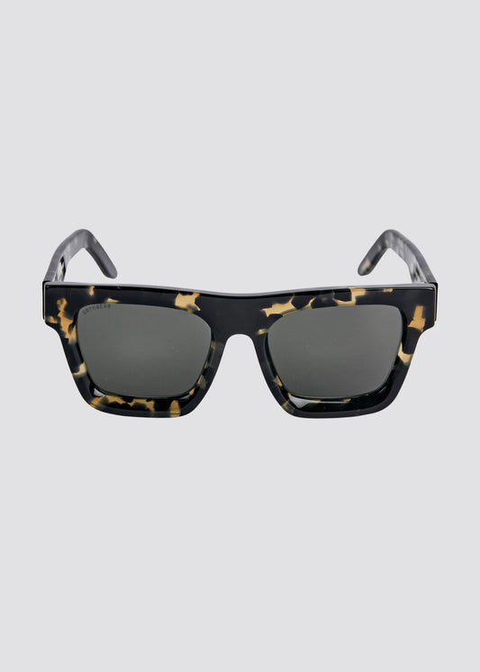 Bioplastic Squared Sunglasses, Black/Grey Camo by URTHWEAR