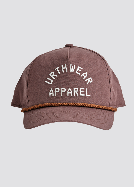Roped Aviator Cap, Tobacco Brown by URTHWEAR