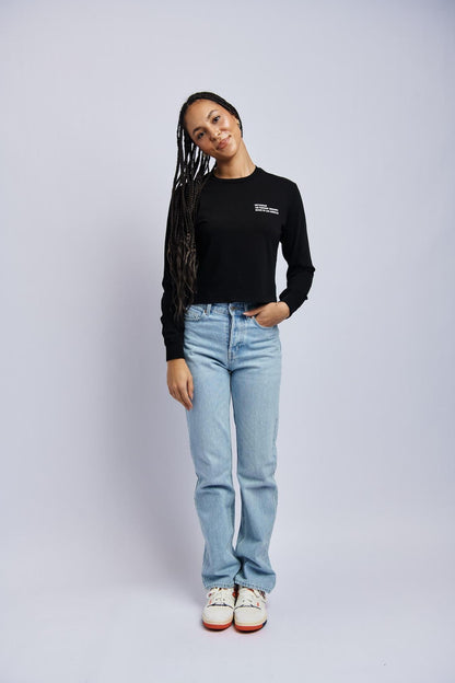 Origins Midweight Standard Long Sleeve, Super Black by URTHWEAR