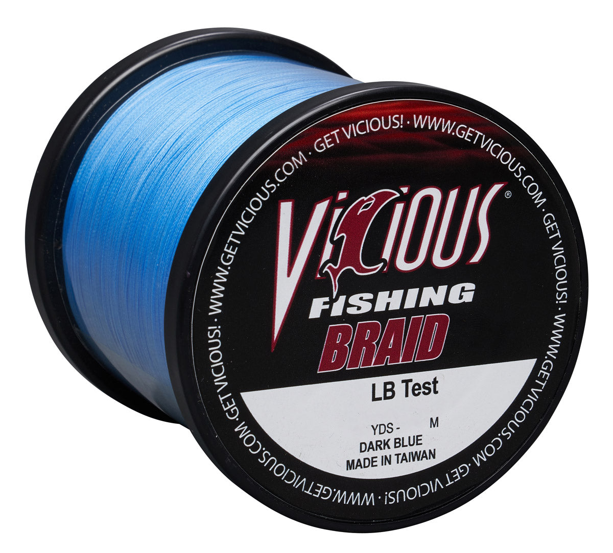 Vicious Standard Blue Braid - 200 Lb Test