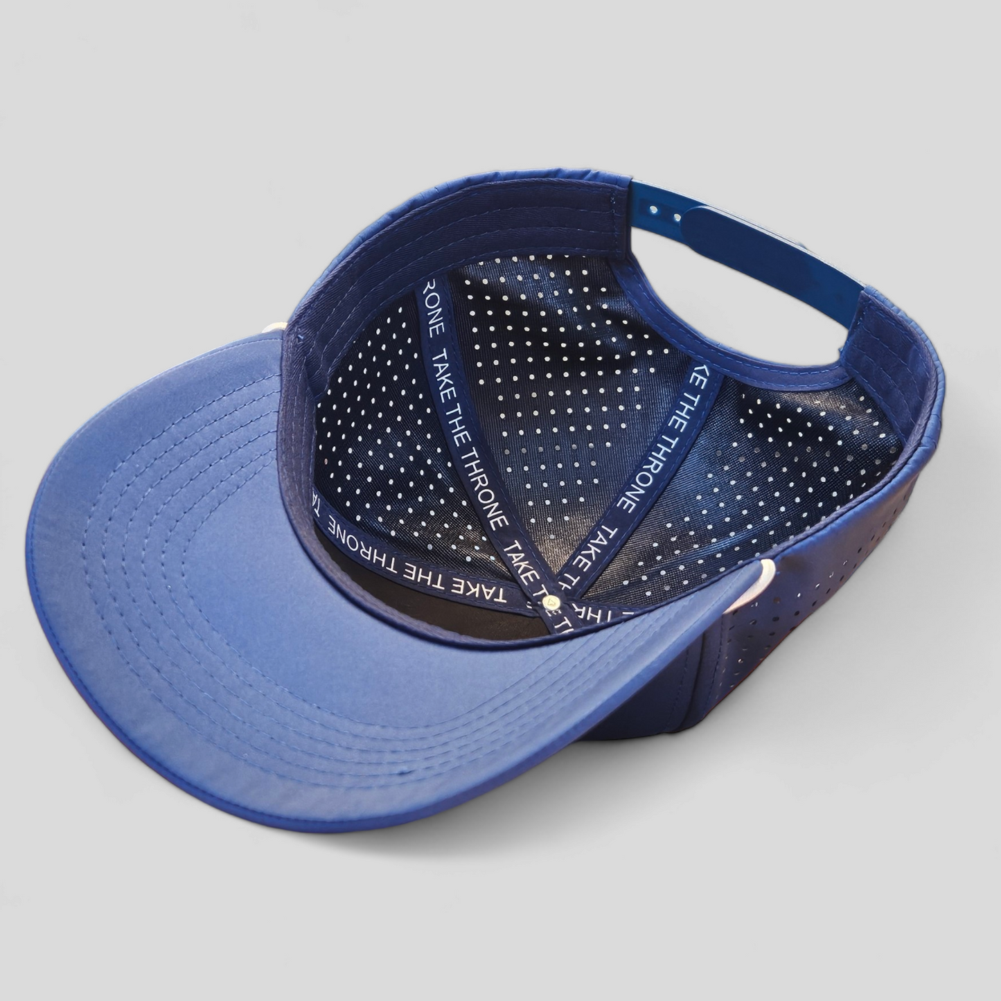 Blue VANSAINT Snapback Hat