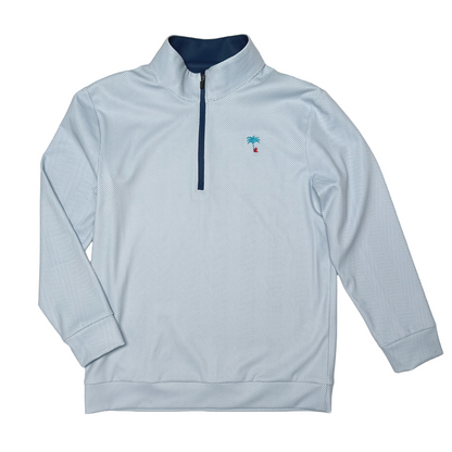 The Blue Chevron - Youth Performance Q-Zip