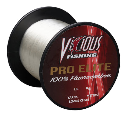 Vicious Pro Elite 100% Japanese Fluorocarbon - 8 LB Test