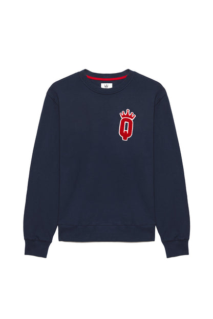 Crown Q Logo Sweatshirts by Queens Country Club