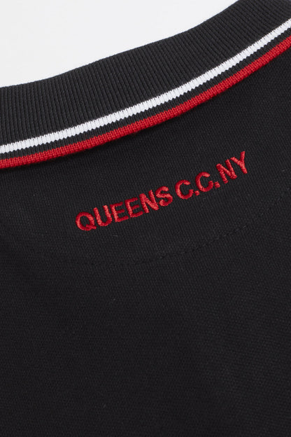 Men's Crown Q Logo Polo Shirts by Queens Country Club