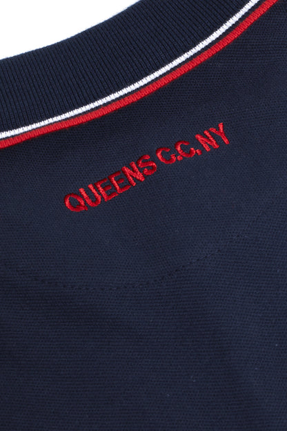 Men's Crown Q Logo Polo Shirts by Queens Country Club