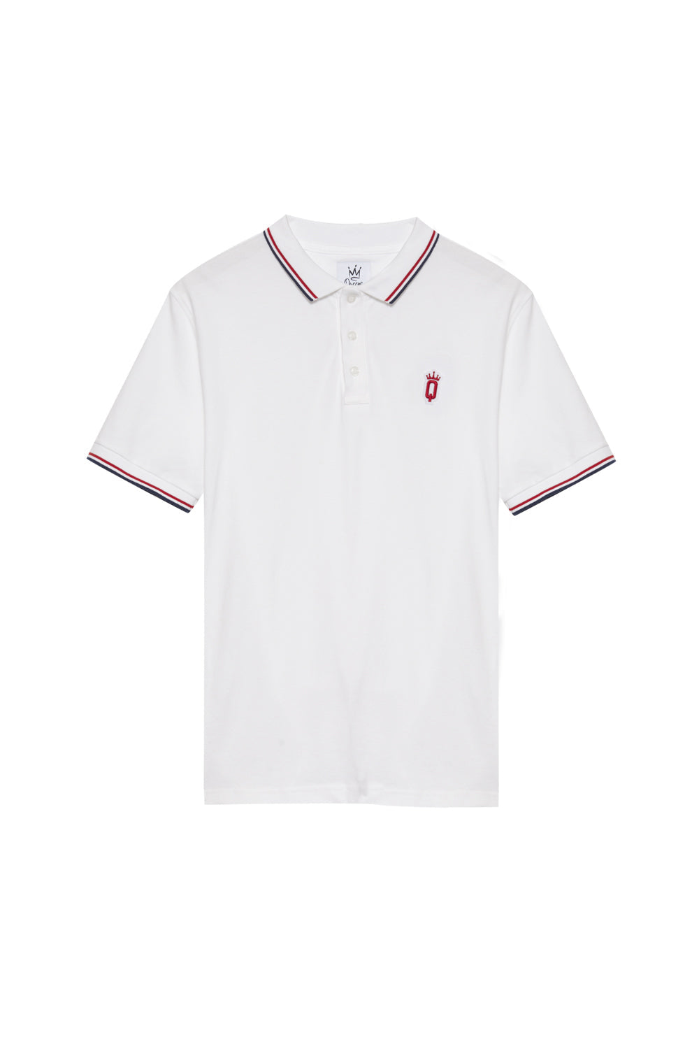 Men's Crown Q Logo Polo Shirts by Queens Country Club