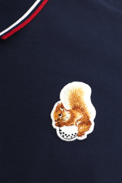 Men's Squirrel Logo Polo Shirts by Queens Country Club