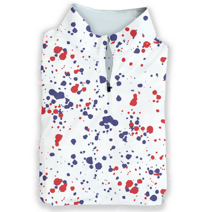 Freedom Splatter Quarter-Zip